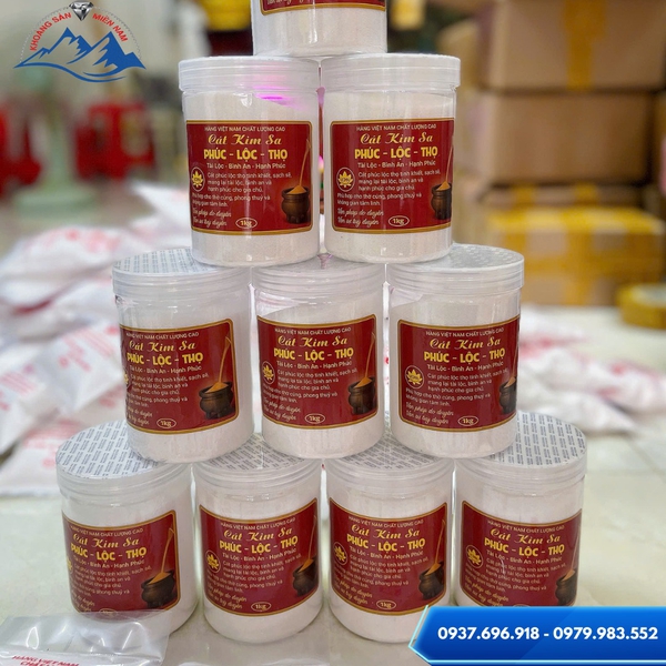 Cát Trắng Kim Sa Đổ Bát Hương: Sạch 100%, Chuẩn Phong Thủy, Giá Tận Xưởng
