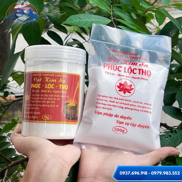 Cát Trắng Kim Sa Đổ Bát Hương: Sạch 100%, Chuẩn Phong Thủy, Giá Tận Xưởng