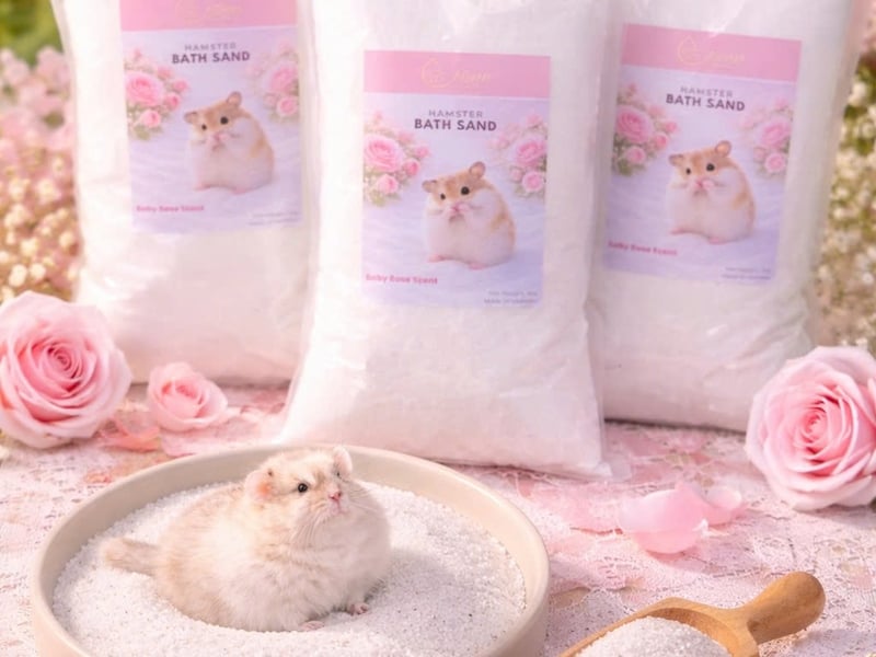 Cát Tắm Chuột Hamster: Thói Quen Vệ Sinh Tự Nhiên Nhưng Nhiều Người Nuôi Vẫn Bỏ Quên
