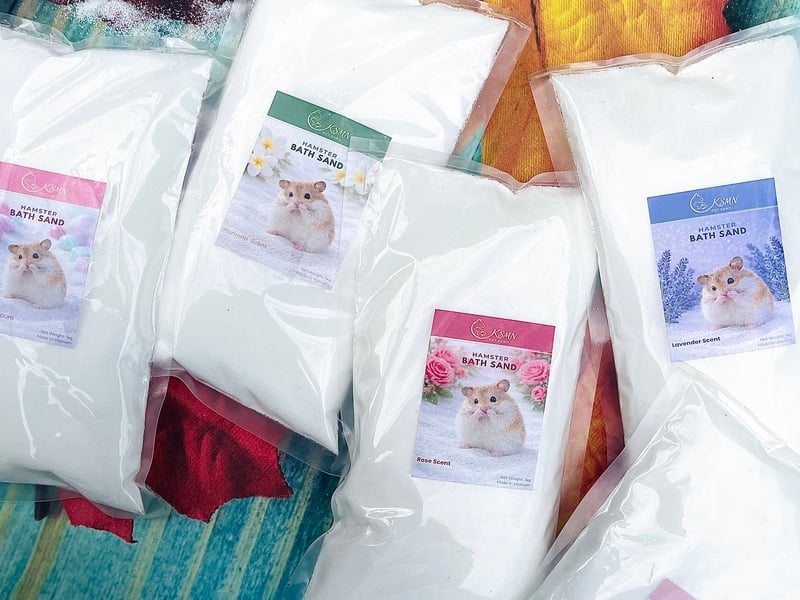 Cát Tắm Cho Hamster Là Gì? Khác Gì So Với Cát Thường?