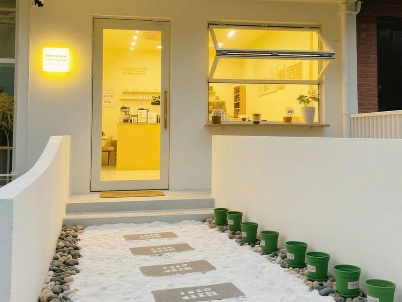 Muốn Quán Cafe Sáng Và “Ăn Ảnh”? Đừng Bỏ Qua Cát Trắng Trang Trí