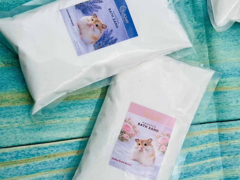 Cát Tắm Cho Hamster 5 Mùi Hương Cao Cấp – Giải Pháp Làm Sạch Và Khử Mùi Hiệu Quả