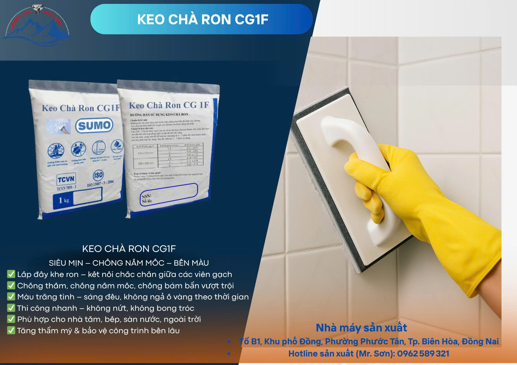keo chà ron CG1F keo chà ron CG1F