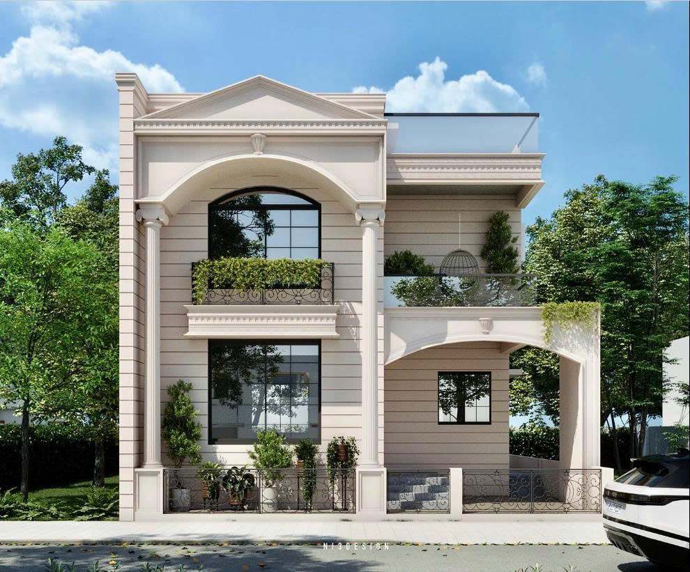 nhà phong cách cổ điển nhà phong cách cổ điển