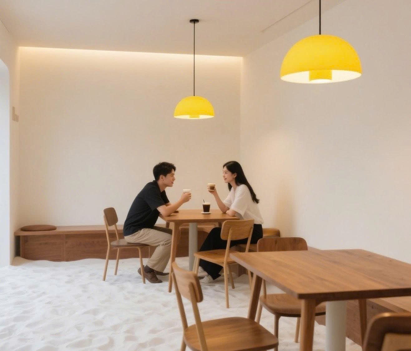 cát trắng decor quán cafe cát trắng decor quán cafe