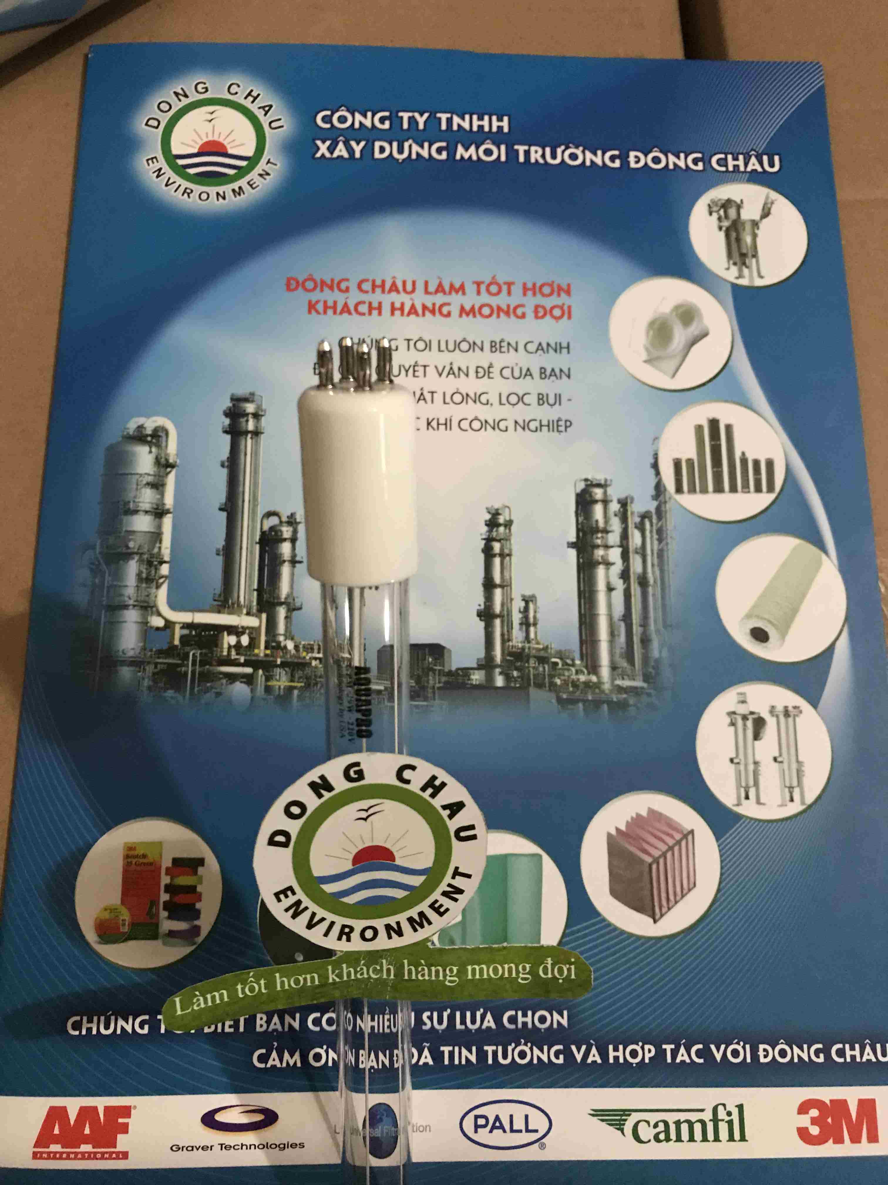 đầu cắm 4 chấu Bóng đèn UV khử trùng nước của AquaPro 29W