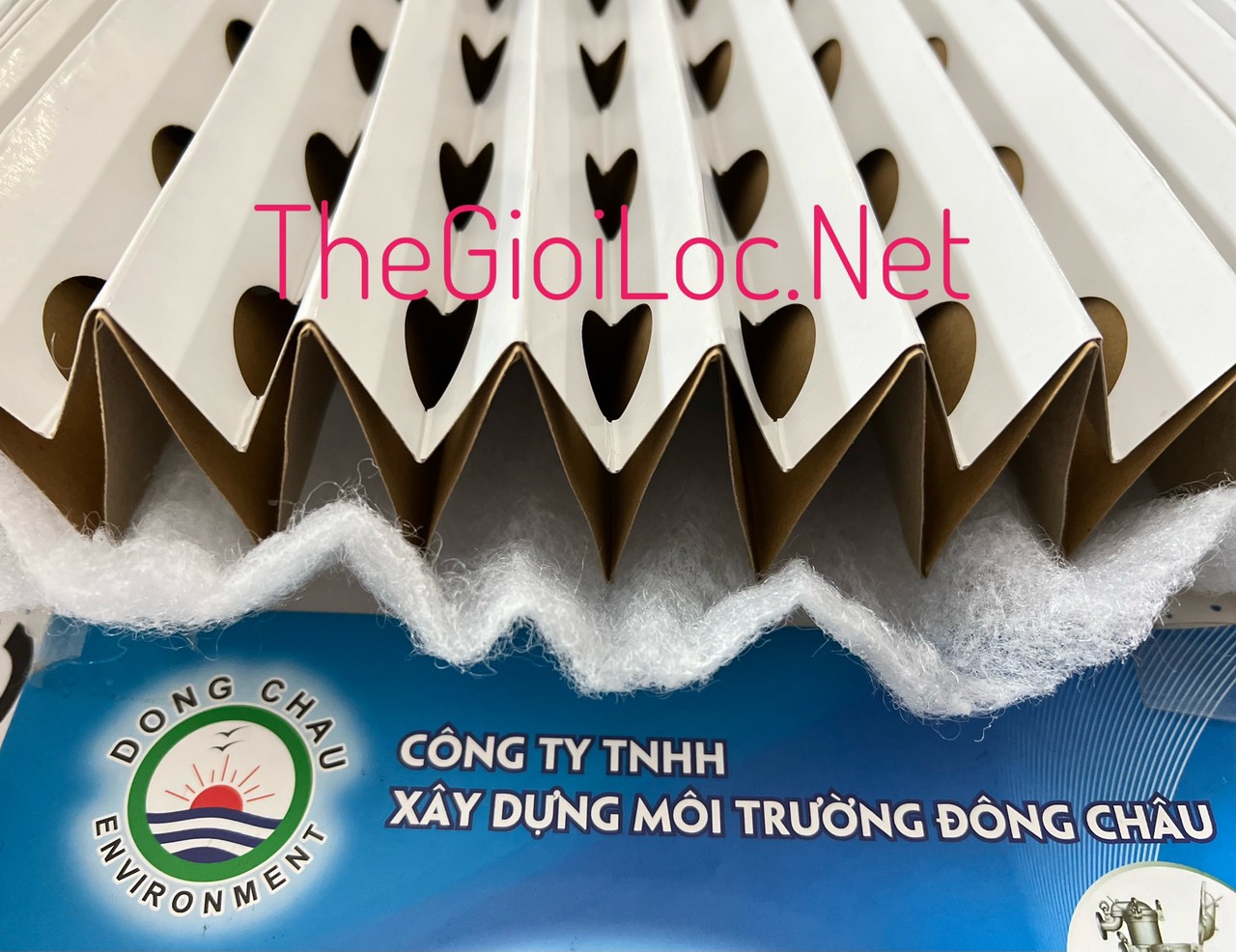 cấu tạo Giấy lọc phòng sơn 3 lớp