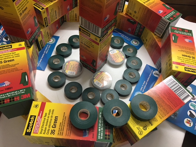 Băng Keo Cách Điện 3M Scotch 35 Xanh Lá