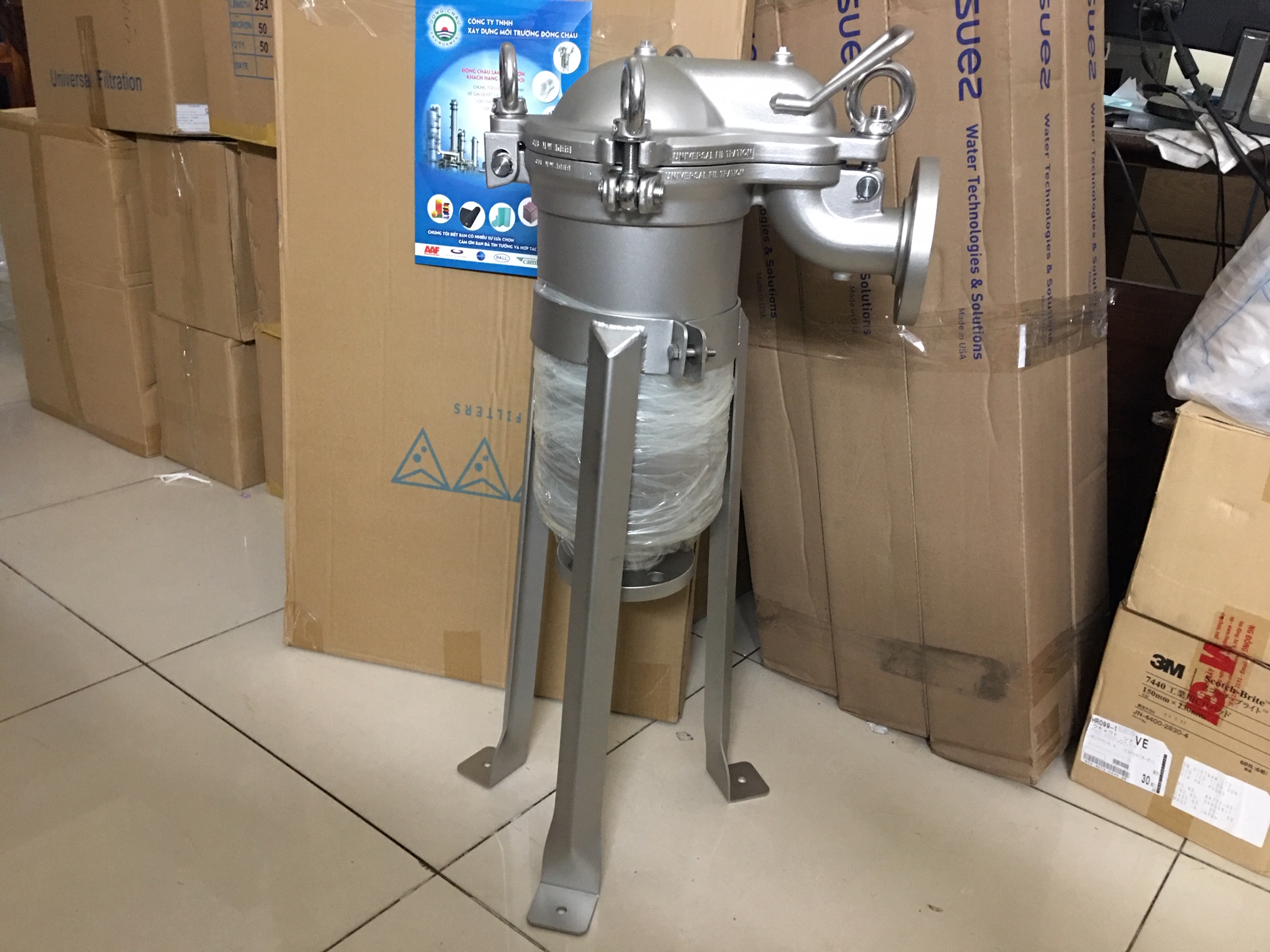 Bình lọc 1 túi size 1 dạng Top Entry Universal