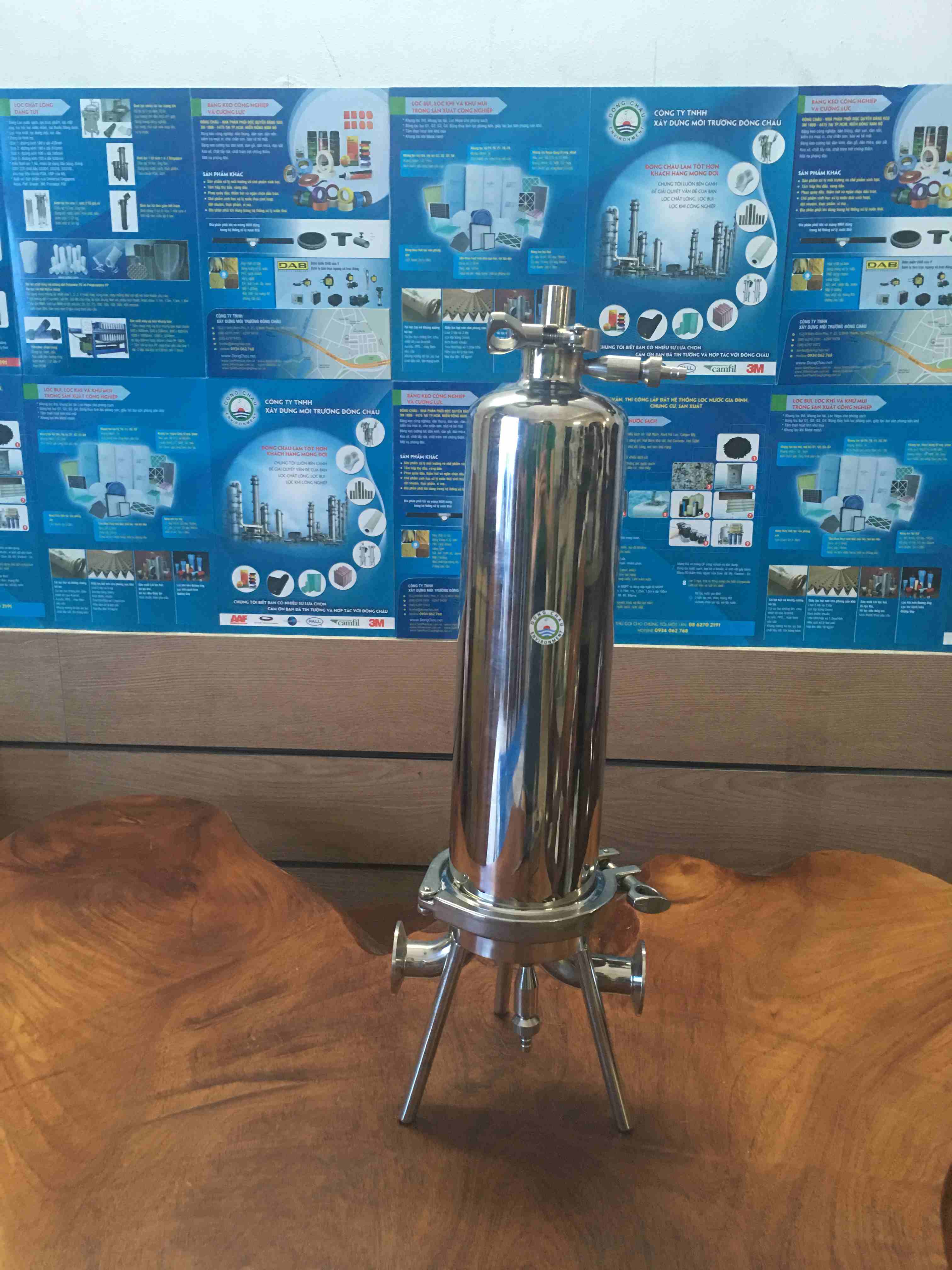 Housing Bộ lọc khí nén Inox lõi kiểu Oring