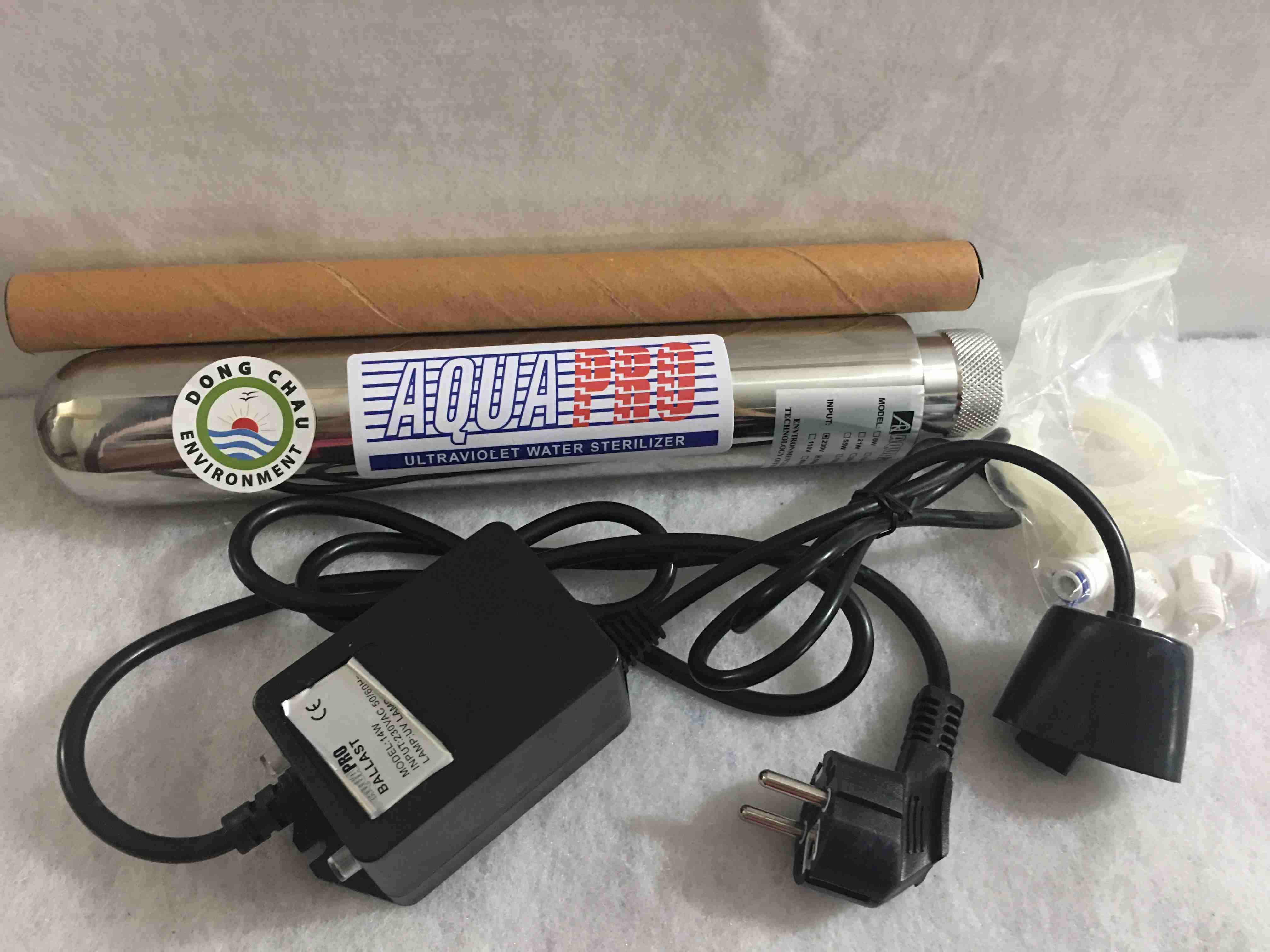 Thiết bị khử trùng nước bằng UV 14W AquaPro