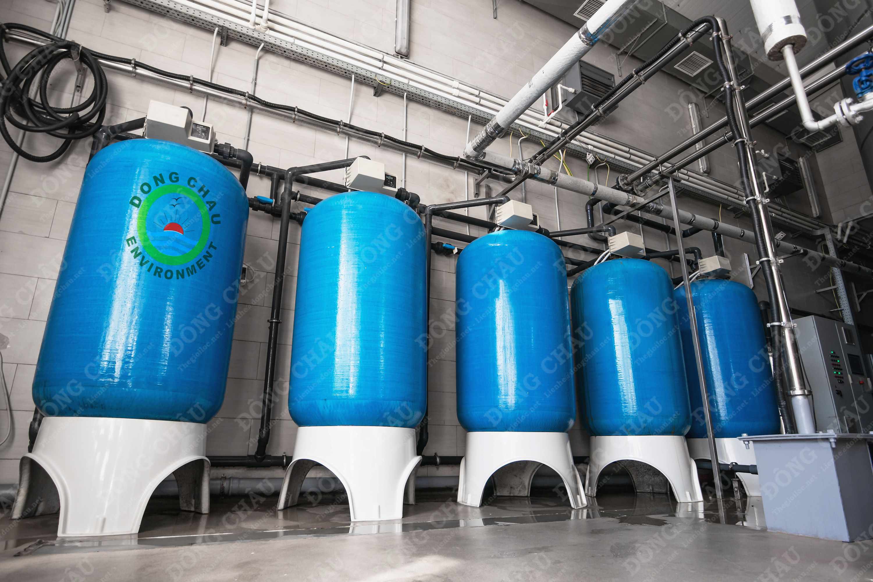 Bồn lọc áp lực FRP công nghiệp