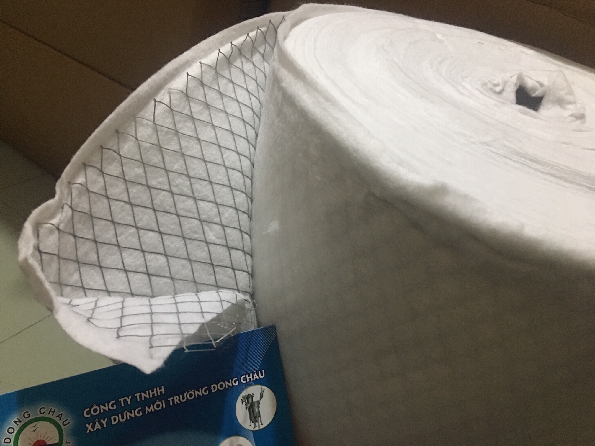 Bông Lọc Bụi G4 1 Mặt Bông 1 Mặt Lưới Mắt Cáo