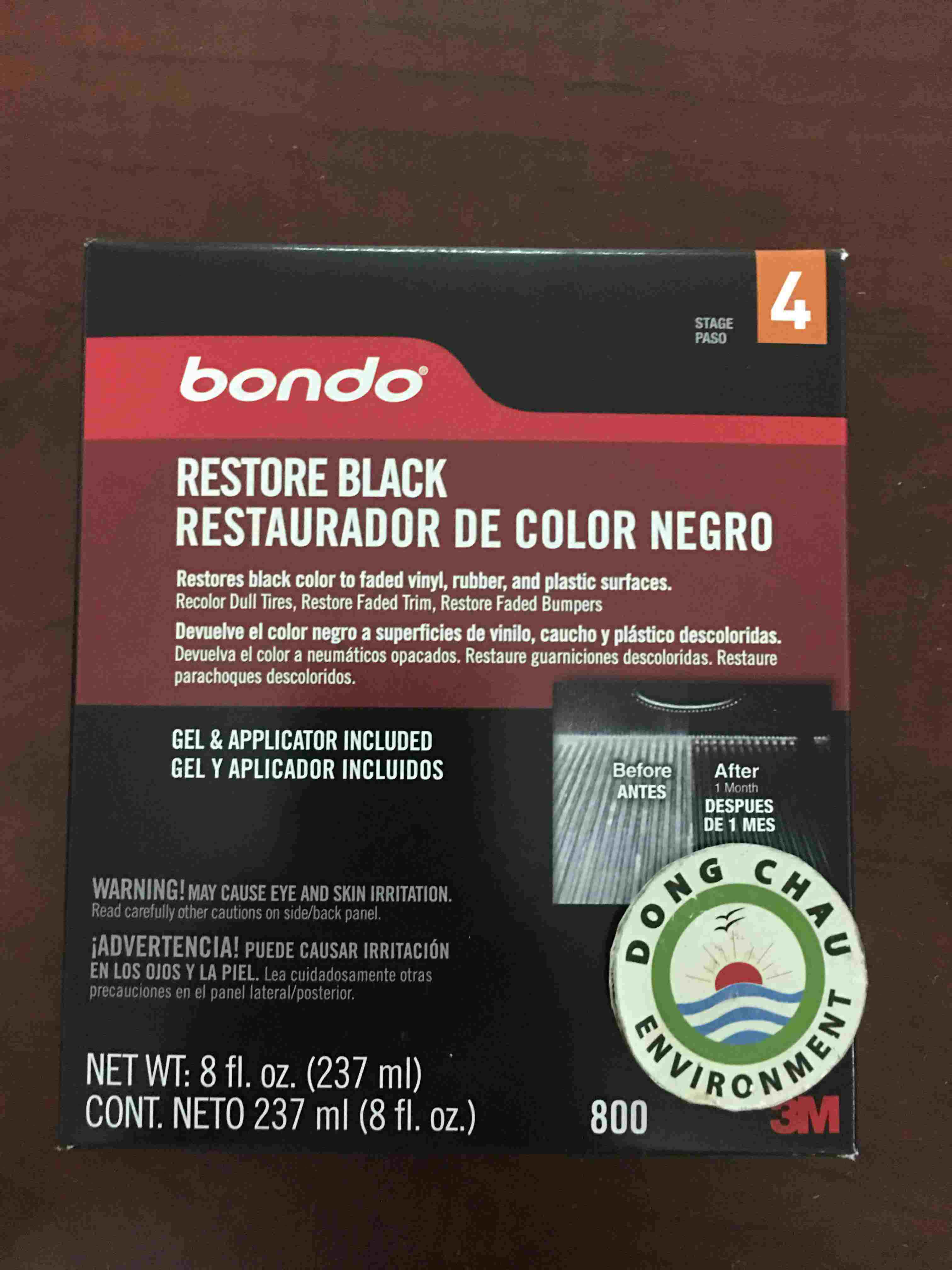 Chai phục hồi nhựa đen nhám 3M PN0800 cao cấp