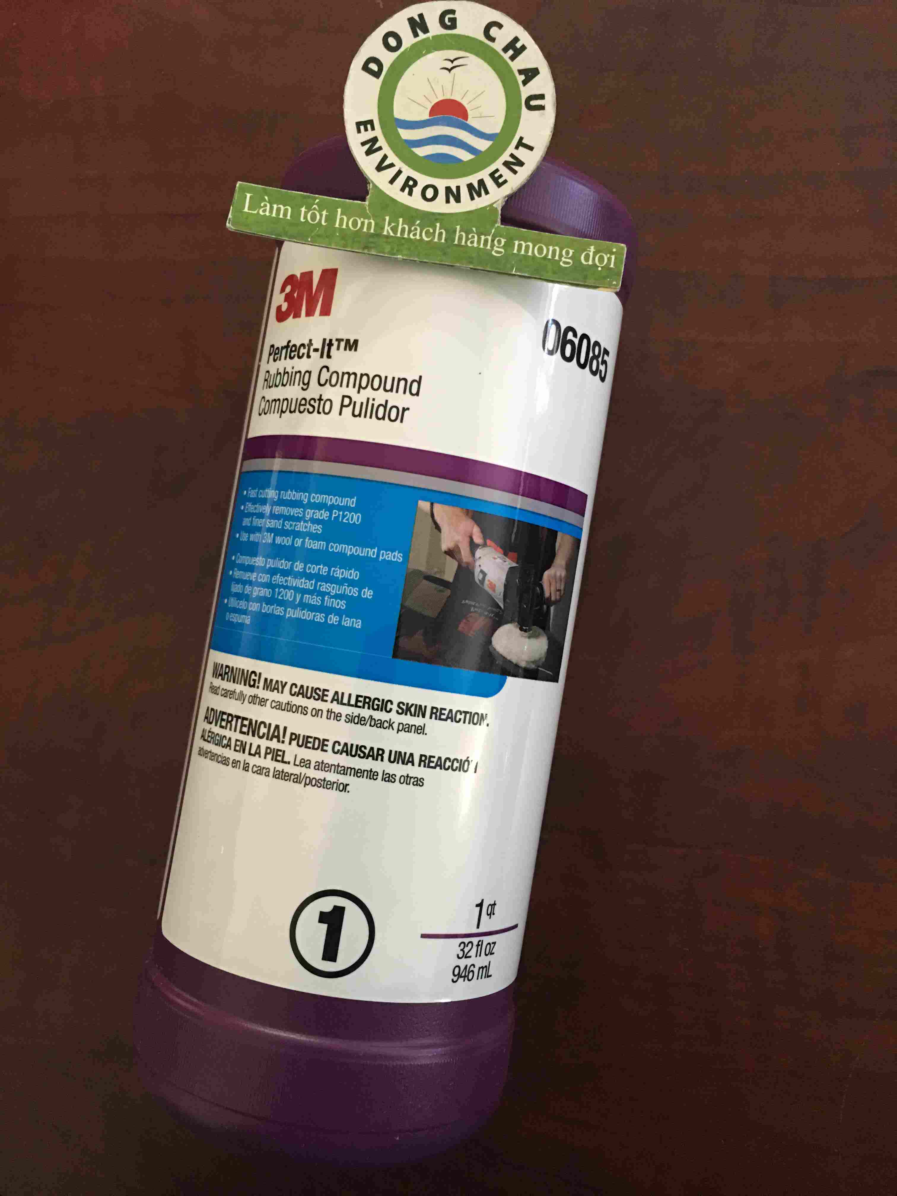 Chai dung dịch đánh bóng 3M 06085 chuyên dụng cho xe