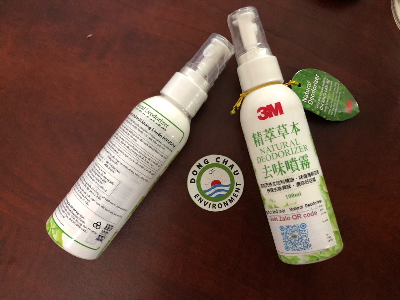Chai xịt khử mùi hôi ô tô máy lạnh 3M 12009