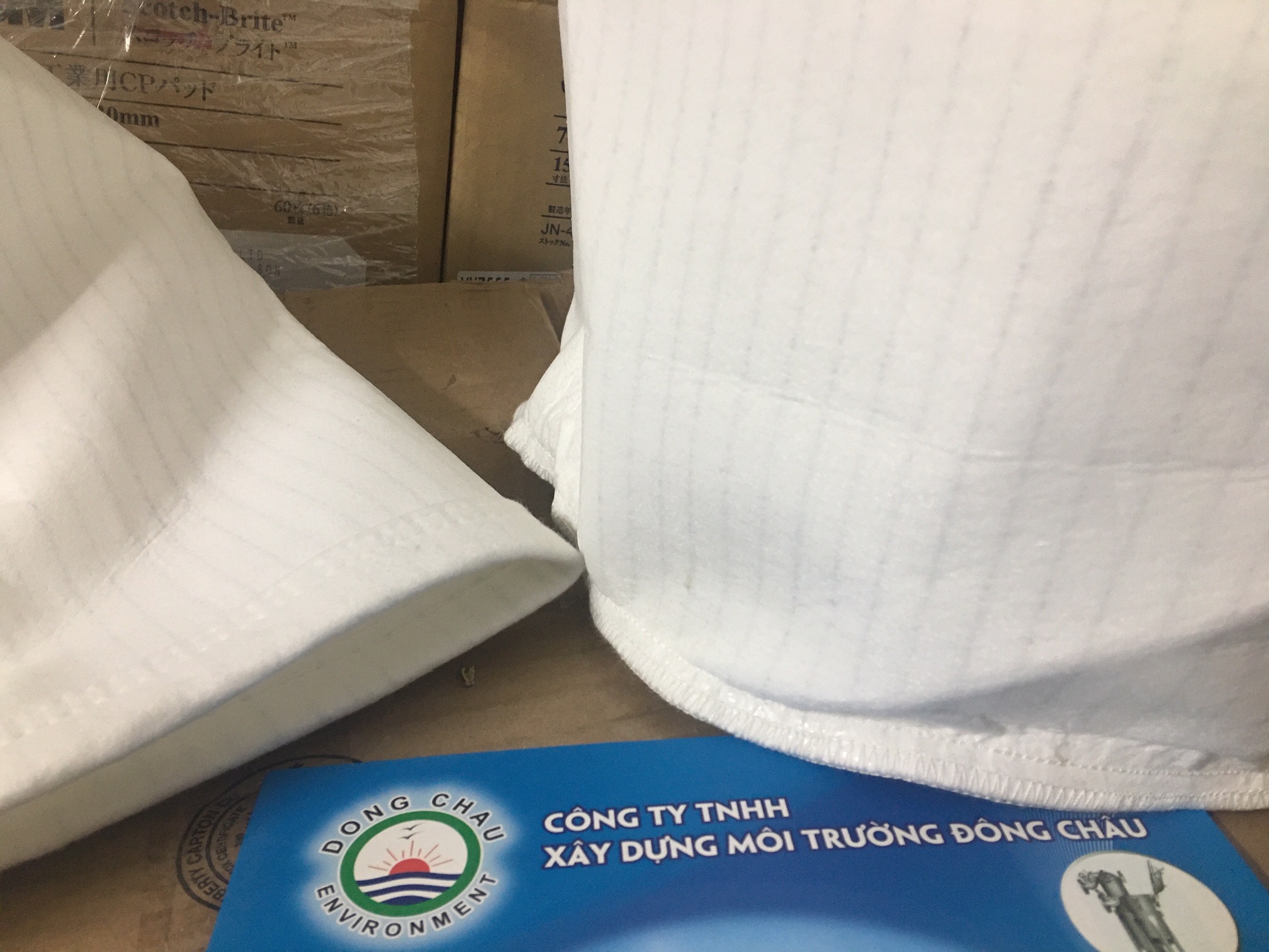 chất liệu Túi lọc bụi chống tĩnh điện vải PE500AS