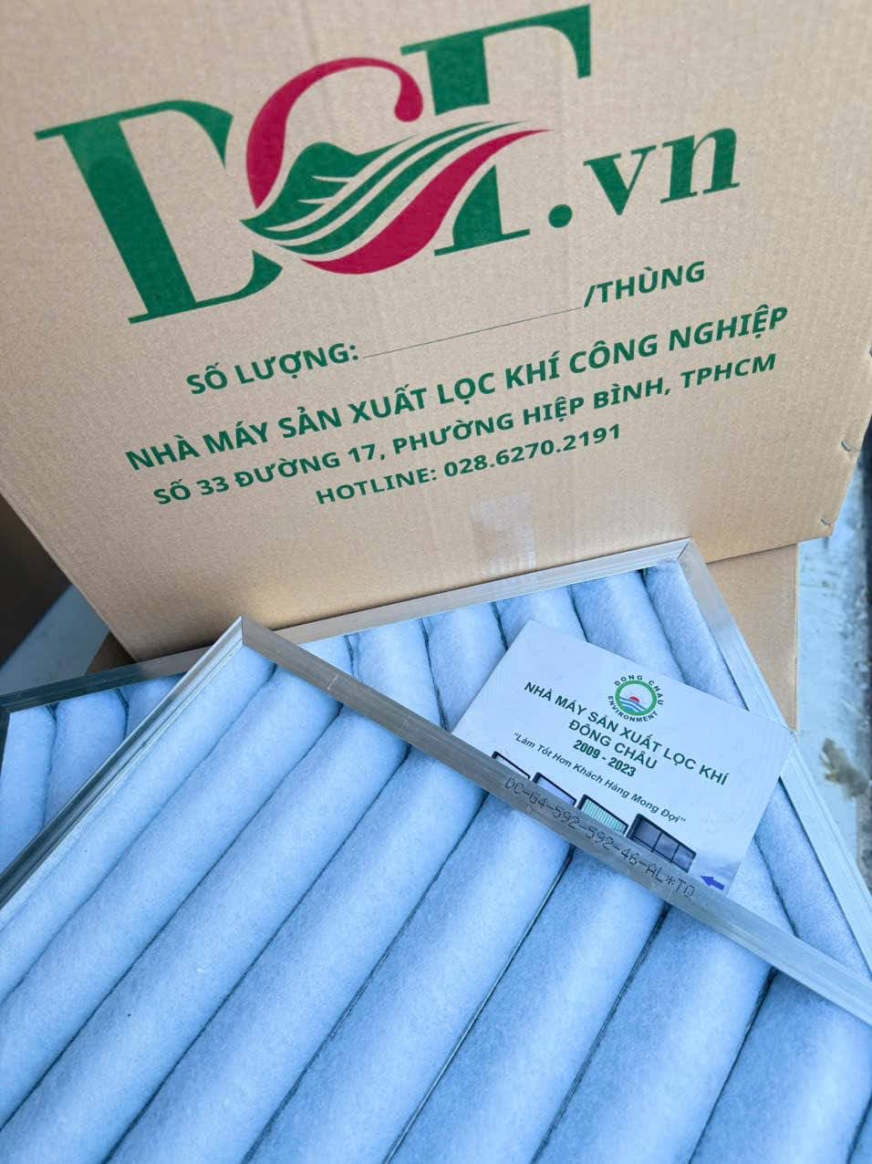 Khung lọc khí thô nhôm đúc G4