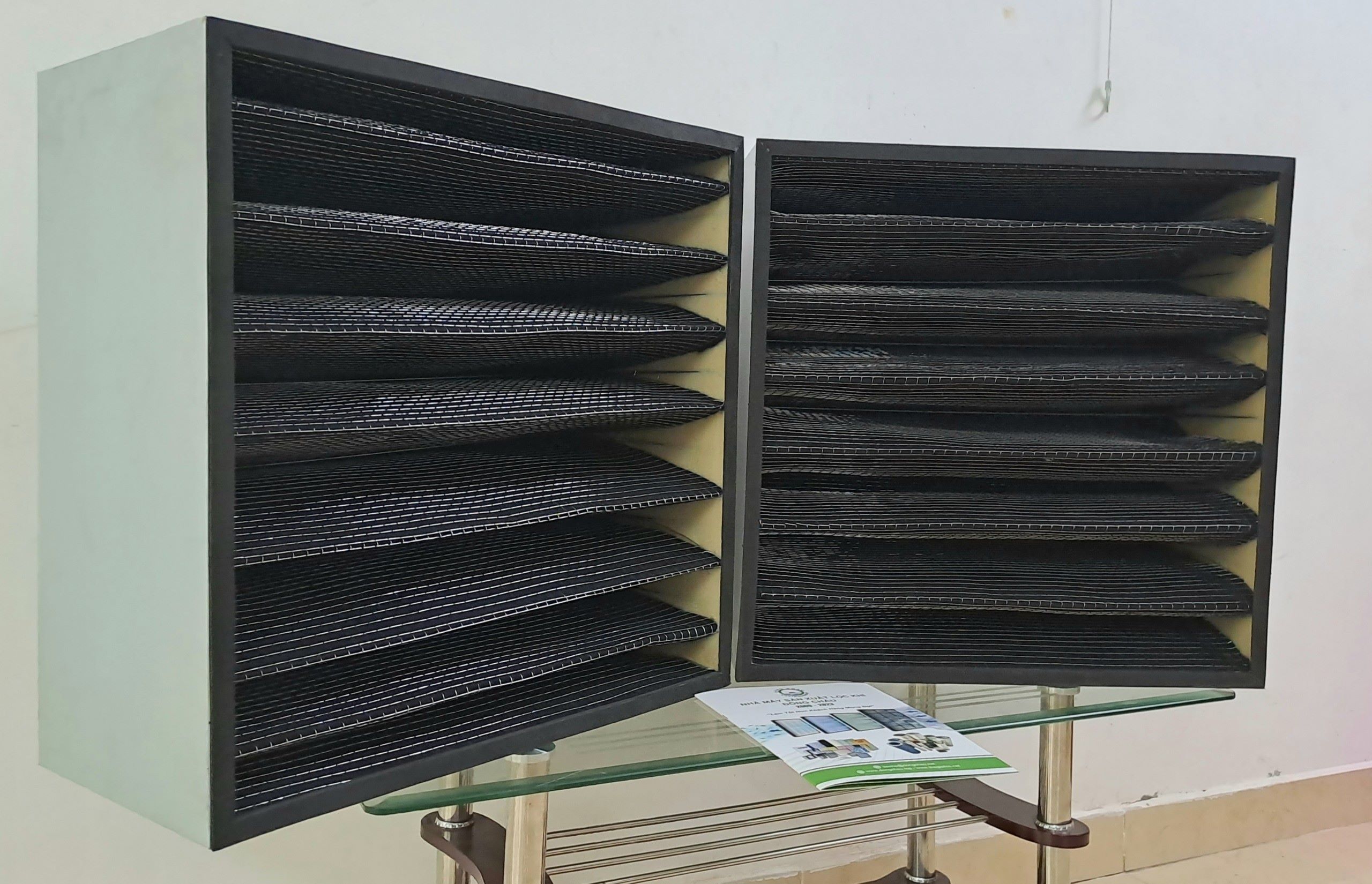 sản xuất Khung Lọc Khử Mùi Carbon Mặt Lưới