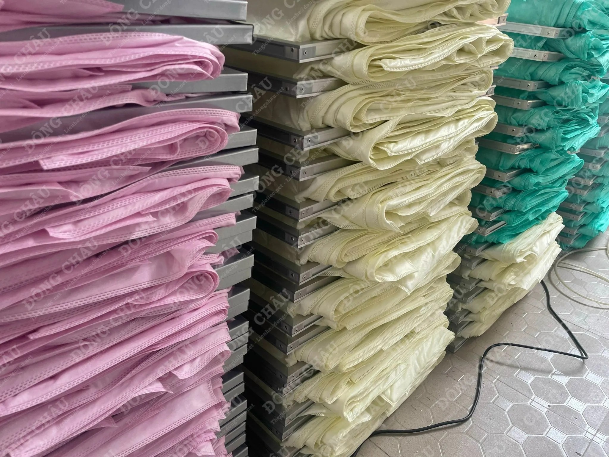 sản xuất và cung cấp các loại khung lọc túi medium