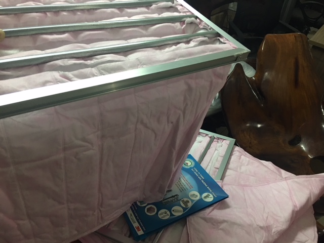 chất liệu khung lọc túi medium F7