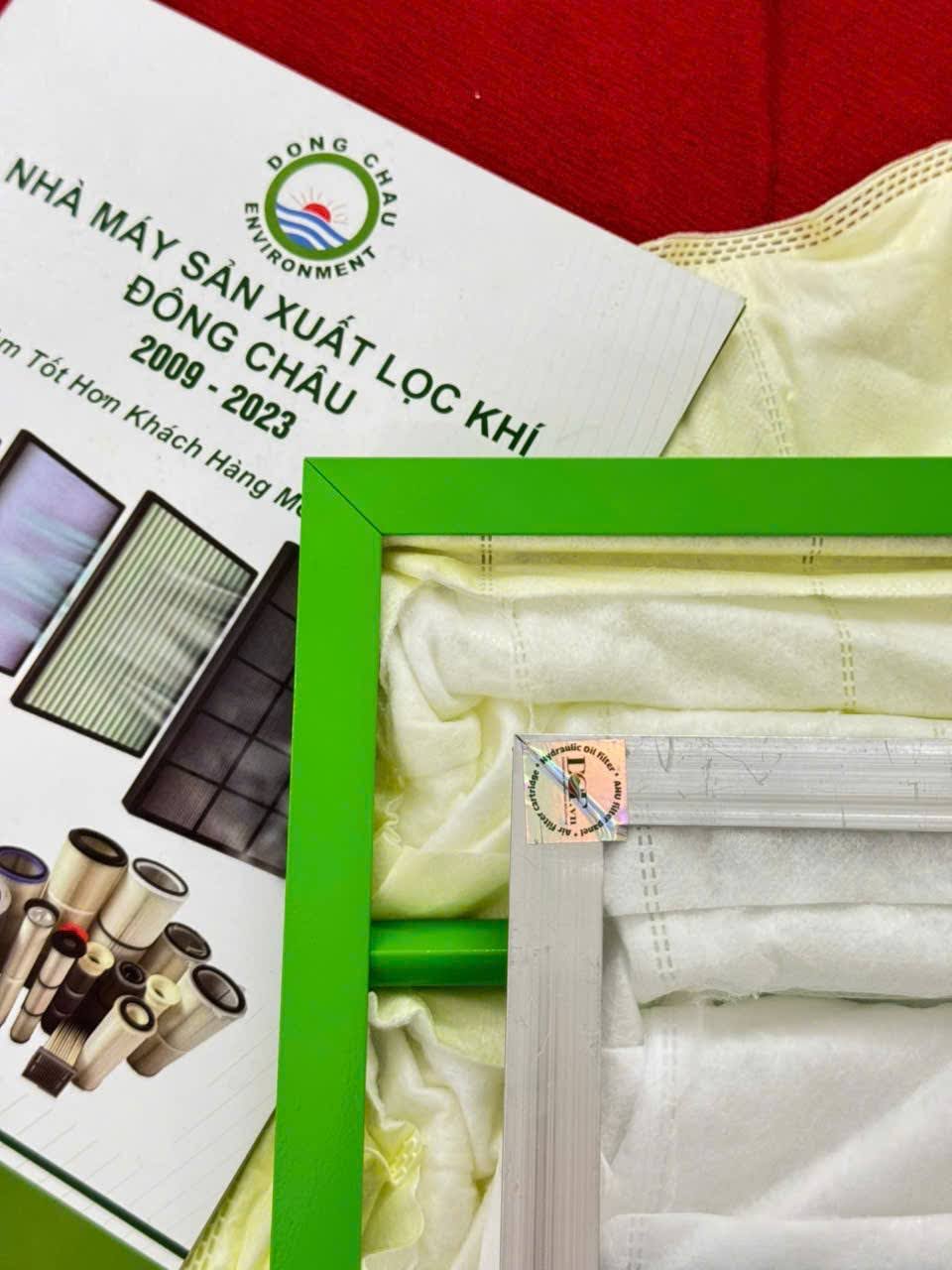 Khung lọc túi medium phủ sơn chống tĩnh điện