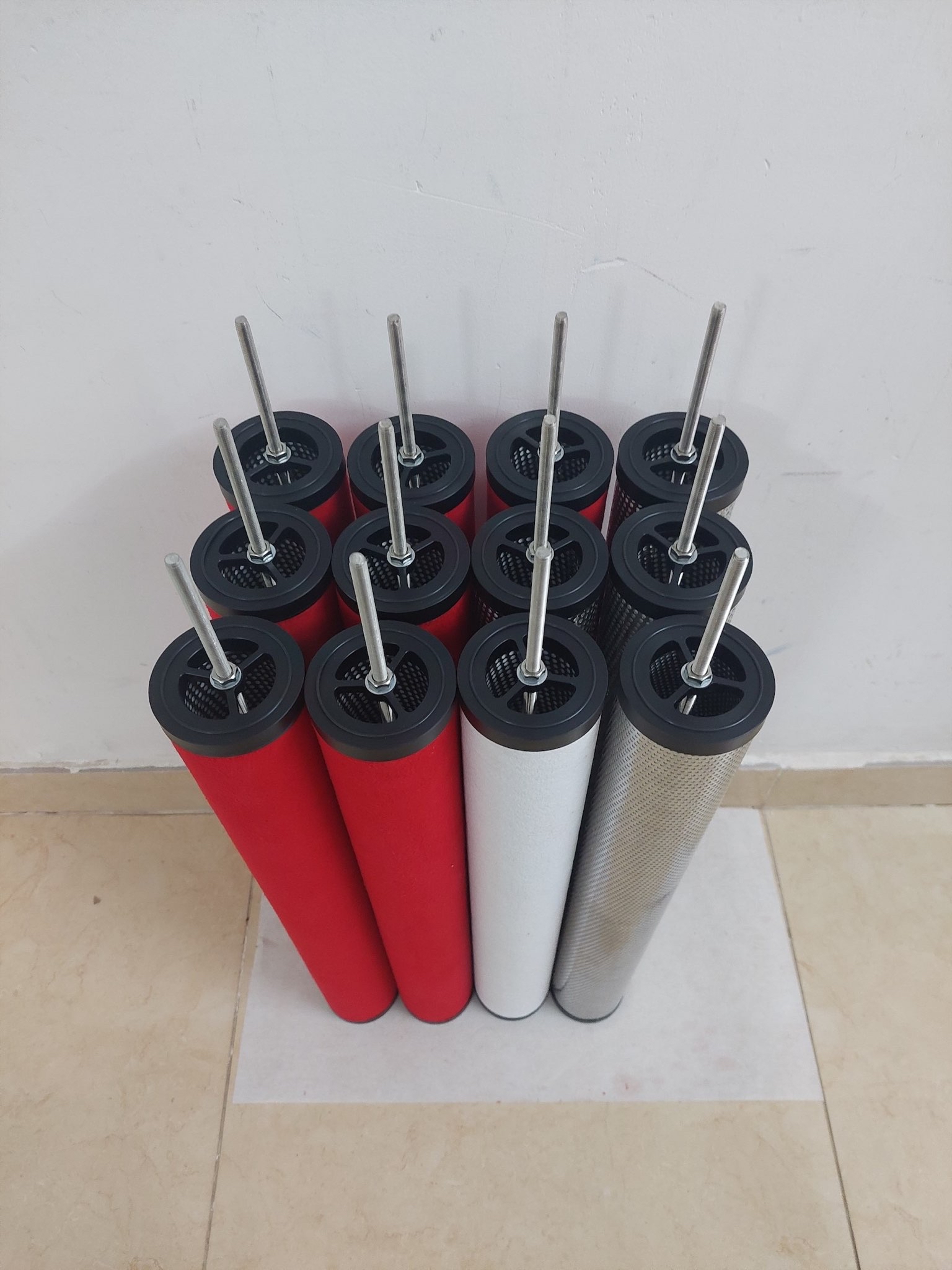 mặt trên Lõi lọc đường ống khí nén