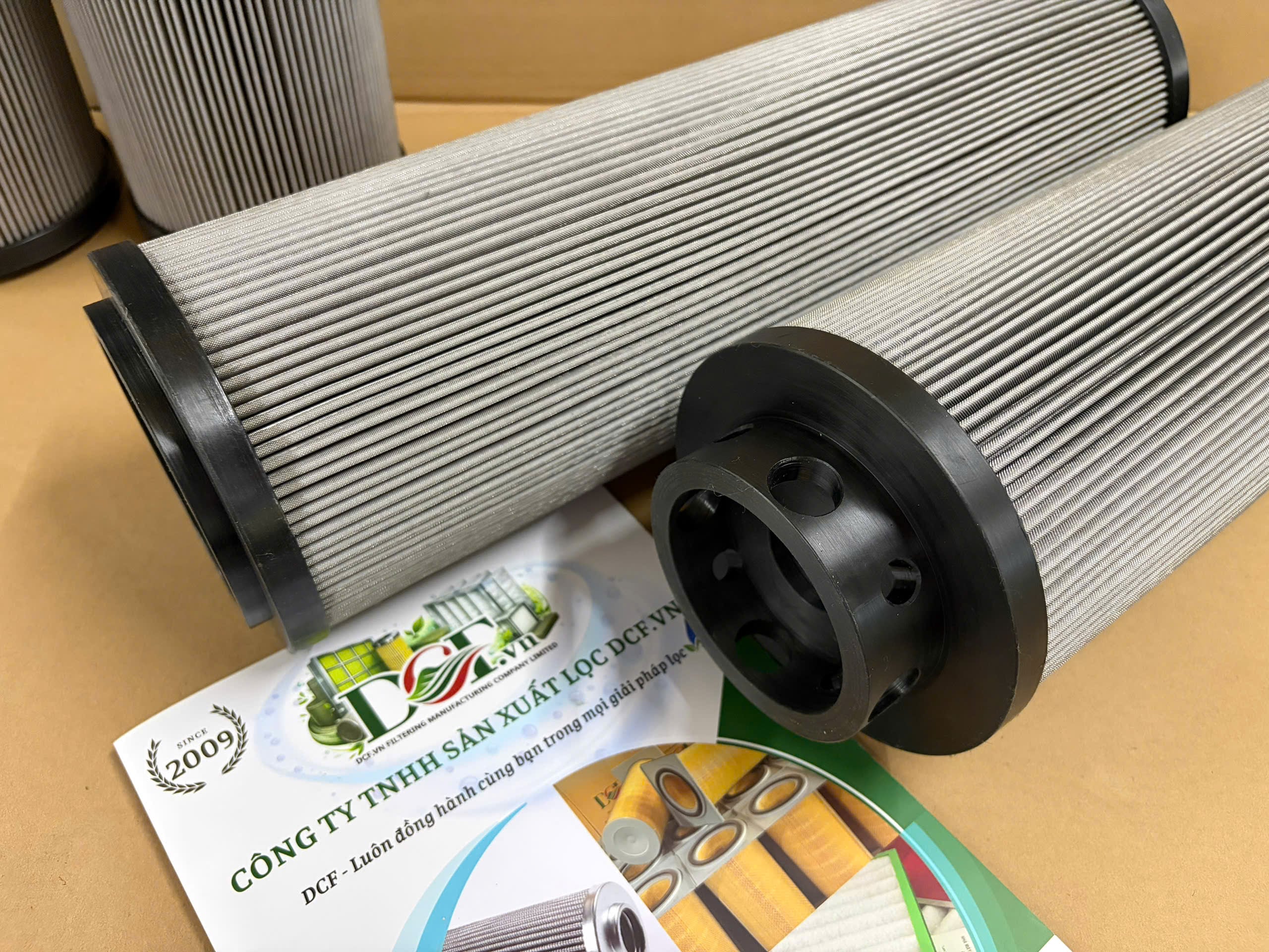 Lọc thủy lực 3 micron DCF.vn Đáy Luppe 6 bar