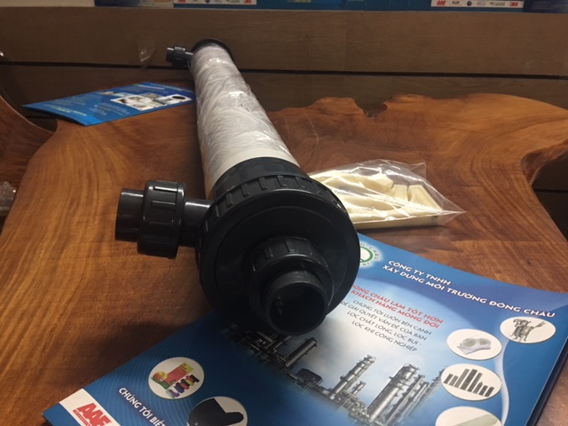 cấu tạo 2 đầu Màng UF 4040 lọc nước sạch