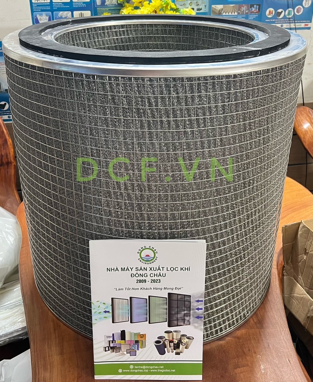 chi tiết Phin lọc lưới bùi nhùi chống ăn mòn