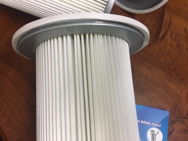 chất liệu giấy Phin lõi lọc bụi có vành mâm tròn giấy PE