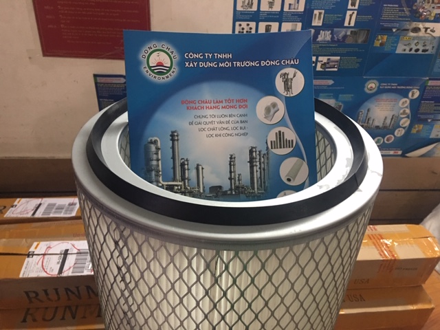 cấu tạo Ron hình chóp tam giác phin lọc khí công nghiệp