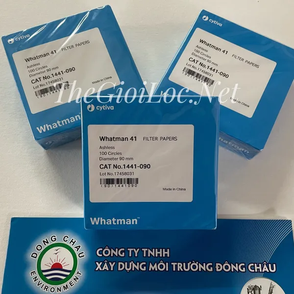 Giấy lọc định lượng không tro Whatman số 41