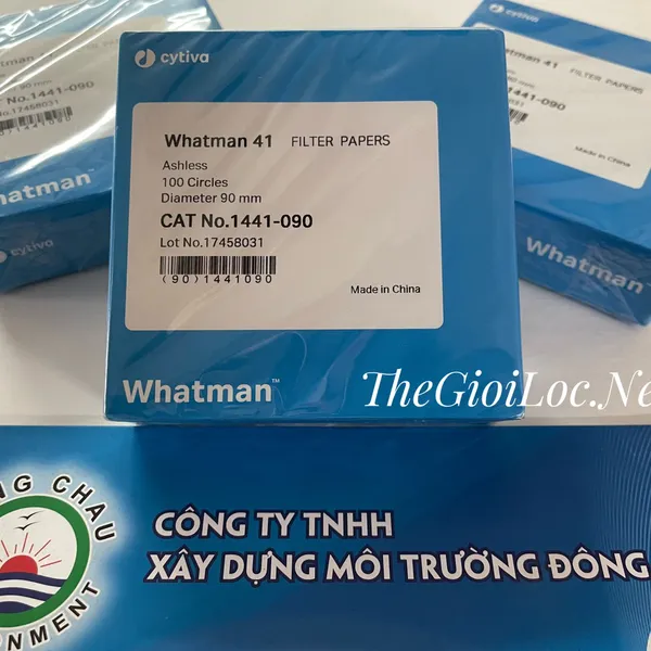 Giấy lọc định lượng không tro Whatman số 41