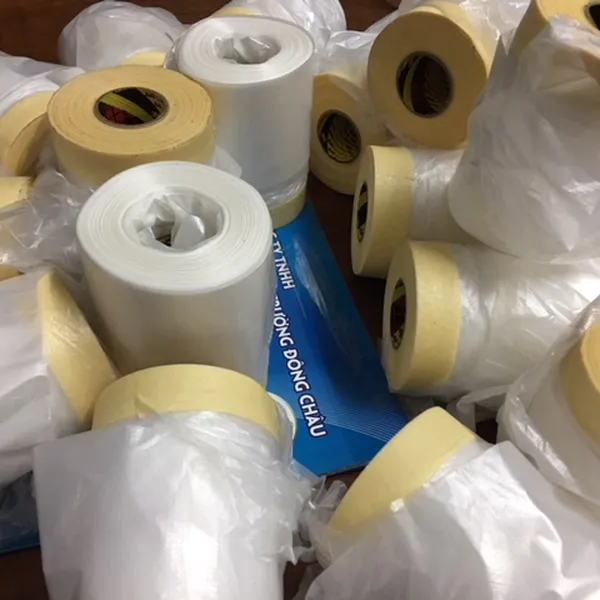 Băng keo nilon che khi phun sơn và chống bụi bẩn 3M 7021