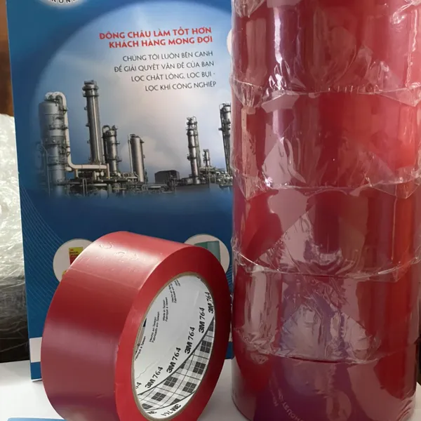 Băng keo dán nền 3M 764 màu đỏ