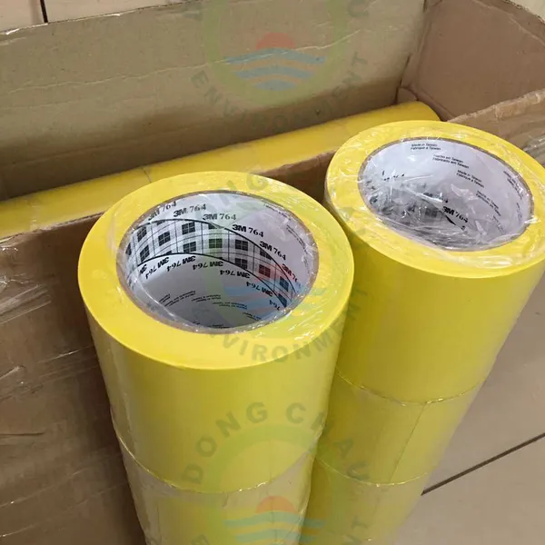 Băng keo dán nền 3M 764 màu vàng