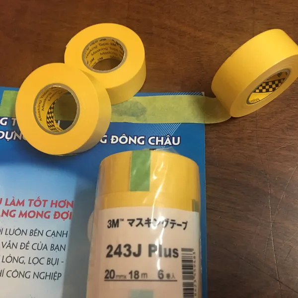 Băng keo washi che sơn 3M 243J Plus