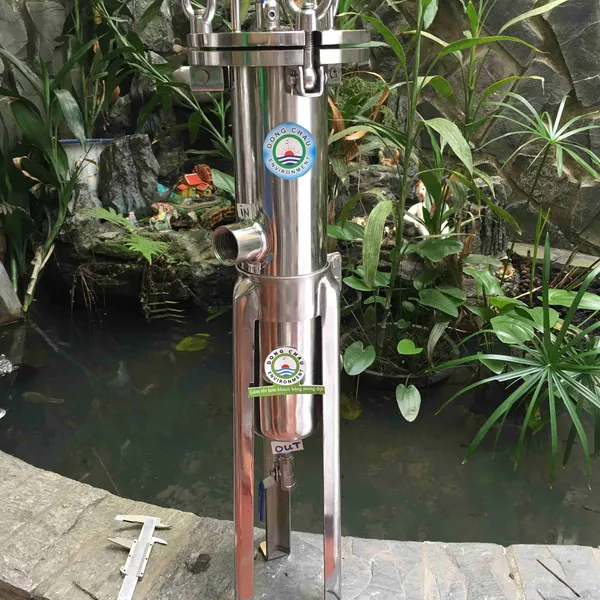 Bình lọc chất lỏng 1 lõi 20 inch Trung Quốc