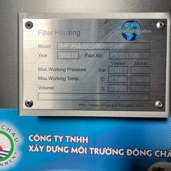 Bình lọc 3 túi size 2 Universal