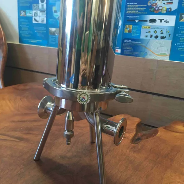 Housing Bộ lọc khí nén Inox lõi kiểu Oring