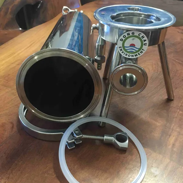Housing Bộ lọc khí nén Inox lõi kiểu Oring