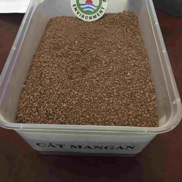 Cát Mangan lọc nước