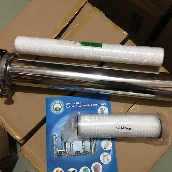Cốc Lọc Nước 20 Inch Kết Nối Clamp