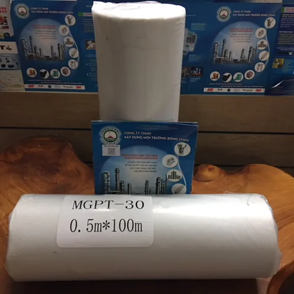 Cuộn giấy lọc công nghiệp 0.5*100m MGPT 30g
