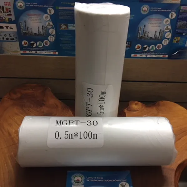 Cuộn giấy lọc công nghiệp 0.5*100m MGPT 30g