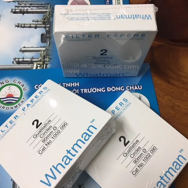 Giấy lọc Whatman số 2 (1002-090) lọc cặn hóa chất