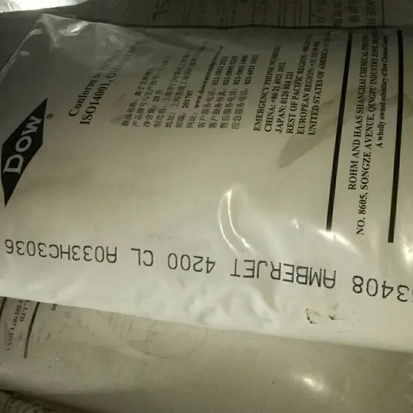 Công Nghệ Hạt Nhựa Dow Amberjet 4200 Cl