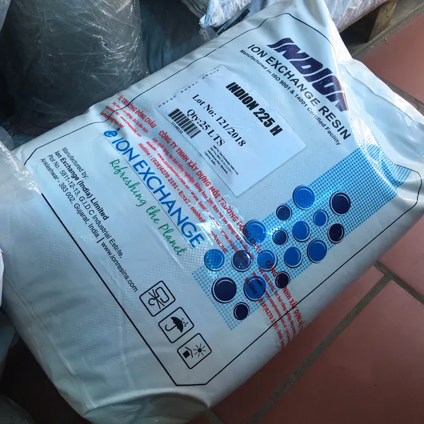 Hạt Nhựa Trao Đổi Ion Dương Indion Ấn Độ 225 H