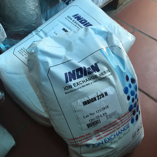 Hạt Nhựa Trao Đổi Ion Dương Indion Ấn Độ 225 H